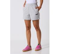 Puma - Bekleidung Ess Small No. 1 Logo 5'' High-Waist Shor - Grau - Größe XS