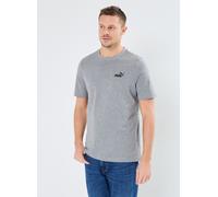 Puma T-Shirt ESS Small No. 1 Logo Tee – Unisex – Medium Gray Heather