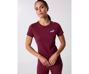 Puma - Bekleidung Ess Small No. 1 Logo Tee Women - Bordeaux - Größe S