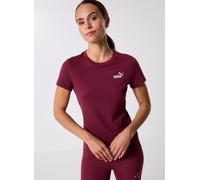 Puma - Bekleidung Ess Small No. 1 Logo Tee Women - weinrot - Größe S