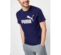 PUMA Herren Ess Logo Tee T-shirt, Peacoat, S EU