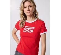 Puma - Bekleidung Future.Puma.Archive Graphic Slim Tee - Rot - Größe M