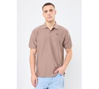 PUMA PERFORMANCE Relaxed Fit Poloshirt mit Label-Stitching in Taupe, Größe XL