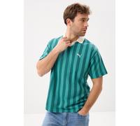 PUMA Performance Relaxed Fit Poloshirt mit Label-Stitching Modell 'CLASS' in Bottle, Größe L
