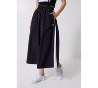 T7 Woven Midi Skirt Women Black