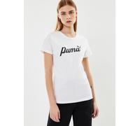 Puma - Bekleidung W Ess+ Blossom Tee - weiß - Größe M