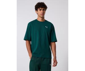 Puma - Bekleidung Wardrobe Ess Boxy Tee - grün - Größe M