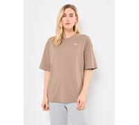 Puma - Bekleidung WARDROBE ESS Oversized Tee - braun - Größe S
