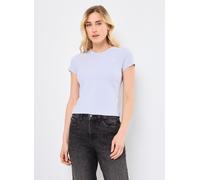 Puma - Bekleidung WARDROBE ESS Ribbed Slim Tee - weiß - Größe XL