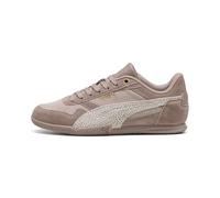 Sneaker PUMA "BELLA DONNA SD TOPCAT", Damen, Gr. 36, rose latte, frosted ivory, Leder, Schuhe Sneaker, mit Schnürung, mit Animal-Print, mit Textil-Innenmaterial (55934223-36) rose latte, frosted ivory