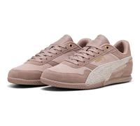 Sneaker PUMA "BELLA DONNA SD TOPCAT", Damen, Gr. 41, rose latte, frosted ivory, Leder, Schuhe Sneaker, mit Schnürung, mit Animal-Print, mit Textil-Innenmaterial (55934223-41) rose latte, frosted ivory