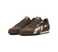 Sneaker PUMA "BELLA DONNA ESD WILD", Damen, Gr. 38,5, chestnut braun, alpine snow, Synthetik, Schuhe Sneaker (33252010-38,5) chestnut braun, alpine snow