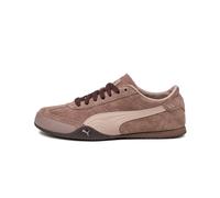 Sneaker PUMA "BELLA UT CLASSIC", Damen, Gr. 37, sandstone, rose latte, Leder, mehrfarbig, Schuhe Sneaker, aus Leder, mit Synthetik-Innenmaterial, mit Schnürverschluss (96130538-37) sandstone, rose lat