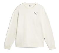 Puma Better Essentials Crew FL Damen Sweatshirt, weiß XL