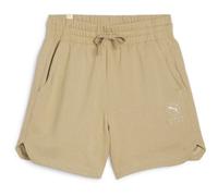 PUMA Better Sportswear 5'' High-Waist Sweatshorts Damen 83 - prairie tan L