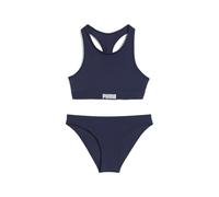 Puma Kinder Bikini-Set Racerback – Badebekleidung, Marineblau, Größe 116