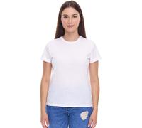 PUMA Blank Base Damen T-Shirt nachhaltiges Baumwoll-Shirt Sport-Shirt Fitness-Shirt 678258 01 Weiß L