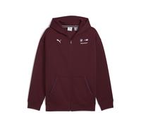 Sweatjacke PUMA "BMW M Motorsport Essentials Kapuzenjacke Herren", Herren, Gr. L, ruby shimmer rot, Obermaterial: 32% Polyester, 68% Baumwolle; Kapuzenfutter: 100% Baumwolle; Rippe: 3% Elasthan, 97% B