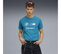 PUMA BMW M Motorsport Essentials Logo T-Shirt für Herren, Kleidung, Tropical Blau, L Blue
