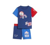 PUMA BMW M MOTORSPORT Essentials T-Shirt und Shorts im Set Baby, Accessoires, Blau, 9-12M Blue