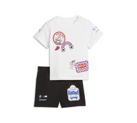 PUMA BMW M MOTORSPORT Essentials T-Shirt und Shorts im Set Baby, Accessoires, Schwarz, 3-4Y Black
