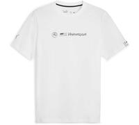 Puma BMW M MOTORSPORT LOGO TEE+ Herren-T-Shirt, weiß, größe S
