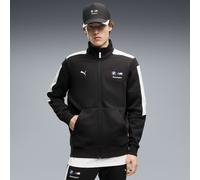 Sweatjacke PUMA "BMW M Motorsport MT7 Jacke Herren", Herren, Gr. M, schwarz-weiß (schwarz), Obermaterial: 34% Polyester, 66% Baumwolle. Rippe: 97% Baumwolle, 3% Elasthan, Sweatjacken Sweatjacke (18036
