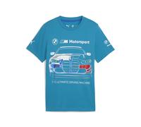 PUMA BMW M Motorsport T-Shirt mit Autografik Teenager, Accessoires, Blau, 15-16Y Blue