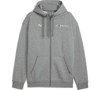 PUMA Herren BMW MMS ESS+ FZ Hooded Jacket FL Sweatjacken, Medium Gray Heather, XL