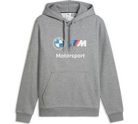 Puma BMW MMS Essentials Hoodie Fleece medium gray heather (03) S