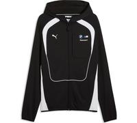 Sweatjacke PUMA "BMW M MOTORSPORT Sportswear Kapuzenjacke Herren", Herren, Gr. L, schwarz, Obermaterial: 32% Polyester, 68% Baumwolle; Kapuzenfutter: 100% Baumwolle; Unterer Rumpf: 72% Baumwolle, 28% 
