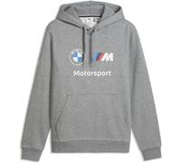 Puma BMW Motorsport Essentials Fleece Herren Kapuzensweater, grau XL