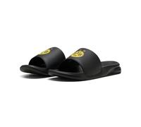 PUMA Borussia Dortmund BVB Badeschlappen Slides Badelatschen (black, EU Schuhgrößensystem, Erwachsene, Numerisch, M, 44.5, 46)