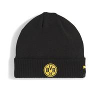 PUMA Borussia Dortmund ftblEssentials Beanie, Accessoires, Schwarz, OSFA