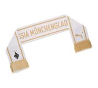 PUMA Borussia Mönchengladbach Essentials Schal 02 - PUMA white/matte PUMA gold