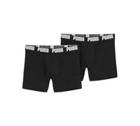 PUMA Boxer Boxershorts Men Herren Everyday Unterhose Unterwäsche 2er Pack, Farbe:001 - Black, Bekleidungsgröße:XXL