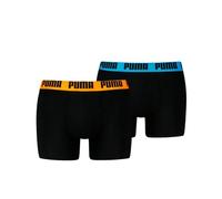 PUMA Boxer Boxershorts Men Herren Everyday Unterhose Unterwäsche 2er Pack, Farbe:Black Pop, Bekleidungsgröße:M