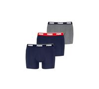 Puma Everyday Basics Boxershorts 3 Einheiten L Grey / Navy / Red Combo