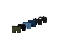 PUMA Boxer Boxershorts Men Herren Everyday Unterhose Unterwäsche 6er Pack, Farbe:Black/Khaki/Blue, Bekleidungsgröße:XL