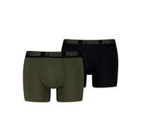 PUMA Herren Unterhose MEN EVERYDAY BASIC BOXER 2P (701226387) XL FOREST NIGHT TONAL