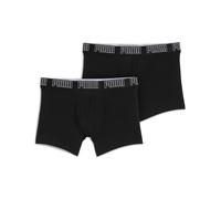 PUMA Herren Boxershorts Everyday Trunk 2er Pack Black/Black Größe XL