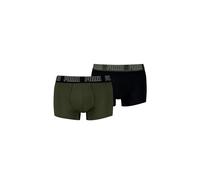 Puma Boxer Trunk Boxershorts Herren Everyday Unterhose Pant Unterwäsche 2er Pack, Farbe:Forest Night, Bekleidungsgröße:XL, kastanienbraun, XL