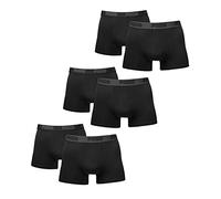 PUMA Boxershort 6er Pack Herren Basic Black Limited Edition - Black New Grey- Gr. XL