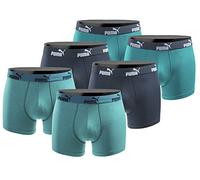 PUMA Boxer Herren Boxershorts 6er-Pack Ocean Depths 100003547-4470-050-6 S