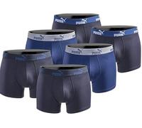 PUMA Herren Boxershorts 6er Pack Limited Edition New True Blue L