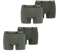 PUMA Boxershort Basic 4er Pack, Green Melange/Green Melange, XL