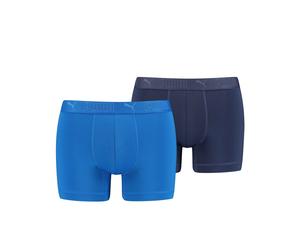 Puma - Boxershorts für Herren - Aktiv(2er-Pack) (Blau) XL