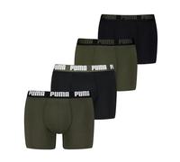 PUMA Boxershorts Herren (4-er Pack), Kleidung, Grün, 2 Green