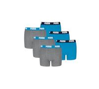 PUMA Boxershorts Jungen Everyday Basic – 134/140 – 2er Pack, Grau/Blau