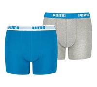 Puma Jungen Boxershorts Boys Basic Boxer 2P 701219336-417 122-128 Blue/Grey